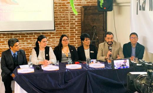 Press conference, Guatemala, Advocacy