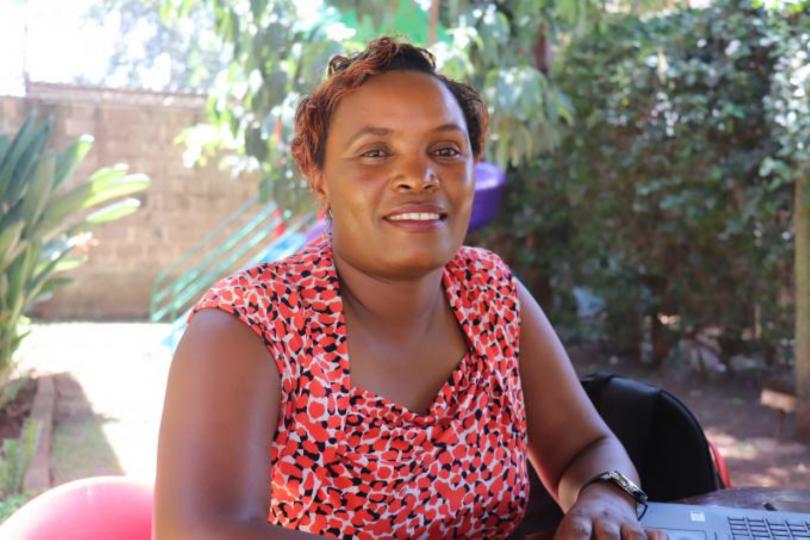 Ms Regina Mbochi, a nutritionist who has monitored children's dietary needs in the Northern Counties for 10 years now. Florence Dzame/Save the Children