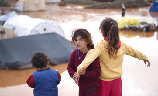 SYRIA: CHILDREN TERRIFIED OF SLEEPING IN TENTS AS STORMS AND FLOODING DAMAGE SHELTERS OF FAMILIES ALREADY AFFECTED BY THE EARTHQUAKES
