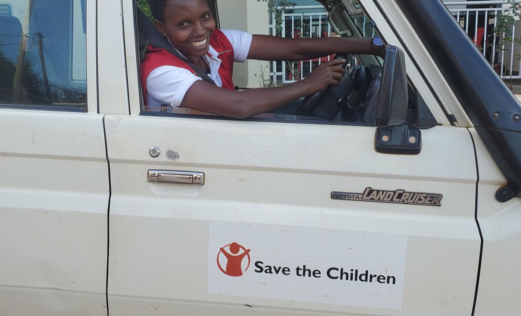 Save the Children Meet Save the Children Uganda’s first female driver